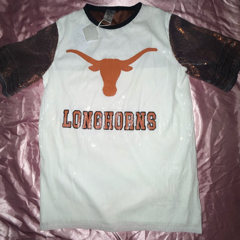 Gameday Couture Texes Longhorns Full Sequin Jersey Dress